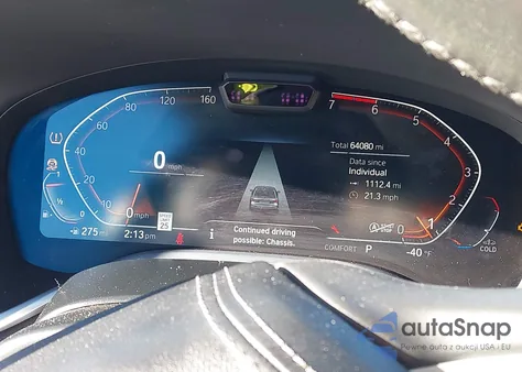 2021 BMW 750I xDrive from USA, damaged, VIN WBA7U2C03MCE90660